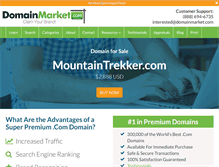 Tablet Screenshot of mountaintrekker.com